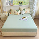 Ljojo 2024 Cotton 3-Piece Mattress Set with Pillowcases & Bedspread