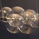 Nordic Minimalist Glass Chandelier | LED Pendant Light for Dinning Living Room by Ljojo