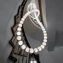 Ljojo Luxe Loft Duplex: Chic Staircase Lights, Hotel Villas, Bar Counter, Dining Room Pendant Lights