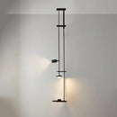 Modern Black Chandelier Pendant Light for Living Room by Ljojo - LED Hanging Lamp Fixture