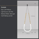Ljojo LED Chandelier Pendant Light for Modern Art Restaurant Bar Counter.