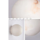 Ljojo Marble Wall Lamp: Elegant Nordic Designer LED Lighting for Home Decor