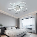 Nordic Luxury Art LED Pendant Light: Chrome/Gold Plated Flower Chandelier by Ljojo
