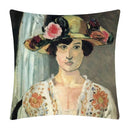 Ljojo Matisse Portrait Art Printed Cushion Cover 45X45cm