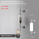 Ljojo Glass Led Wall Lamp Modern Nordic Living Room Lighting