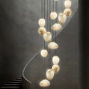 Modern Spanish Marble Chandelier Elegant Bedroom Lighting by Ljojo
