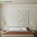Modern Stylish Plated Fashion LED Wall Lamps for Bedroom Home Decoration Chandeliers by Ljojo