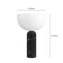 Ljojo Marble Retro Desk Lamp - Creative Minimalist Designer's Study Bedroom Bedside