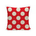 Ljojo Linen Red Christmas Pillows 45x45 for Living Room Decor