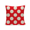 Ljojo Linen Red Christmas Pillows 45x45 for Living Room Decor