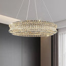 Luxury Crystal Chandelier Ceiling Lamp for Family Villas. Modern Lighting for Living & Dining Rooms by Ljojo