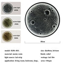 Moon Crater 3D LED Wall Lamp Home Decor Bedroom Sconce by Ljojo