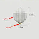 Ljojo Metal Grid LED Chandelier Nordic Iron Pendant Lighting