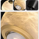 Ljojo Modern Marble Chandelier LED Pendant Light Stylish Home Decor Lighting Gleaming Dining Room Kitchen Island