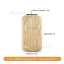 Ljojo Japanese Style Rattan Pendant Light - Wabi Sabi Chandelier for Teahouse & Home Decor
