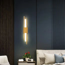 LED Copper Line Pipe Wall Sconce for Bedroom & Living Room by Ljojo