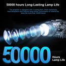 Ljojo™ 4K Android Outdoor Projector Full HD 1080P Home Theater Auto Focus Keystone