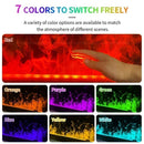 3D Atomized Fireplace Smart App Control Water Vapor Electric Steam Humidifier by Ljojo