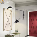Adjustable Swivel Wall Light Industrial E14 Nordic Interior Bedroom Living Room Ljojo