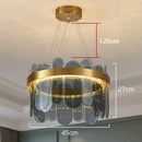 Ljojo LED Pendant Chandeliers Modern Home Decor Lighting for Living & Dining Room