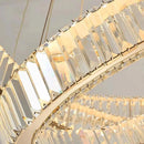 Ljojo Light Luxury Crystal Chandelier for Living Room Villa Restaurant Eye Protection