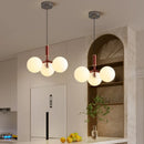 Ljojo Modern Minimalist Magic Bean Glass Chandelier Lighting Bedroom LED Home Decor Suspension Lamp