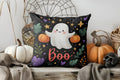 Cute Ghost Reading Book Cushion Cover for Sofa Bedroom Car by Ljojo