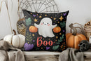 Cute Ghost Reading Book Cushion Cover for Sofa Bedroom Car by Ljojo