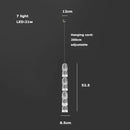 2026 New Trend Crystal Bullet High Ceiling Chandelier | Ljojo Light Fixture for Living Room Staircase