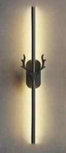 LED Strip Wall Lamp Deer Horn Staircase Living Room Decor Ljojo