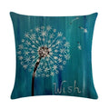 Ljojo Linen Pillowcase: Soft Printed Cover for Sofa, Car, or Home Décor
