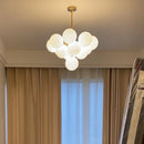 Nordic Luxury Glass Chandelier LED Pendant Lights by Ljojo for Living Room Bedroom