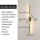 Ljojo Minimalist LED Wall Sconce for Bedroom Living Room TV Background