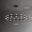 Ljojo LED Pendant Chandelier for Stylish Indoor Room Decor