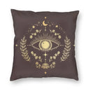Evil Eye Black Art Cushion Cover Mystery Spirit Pillowcase by Ljojo