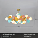 Nordic Colorful Living Room Chandelier Magic Bean Designer Modern Simple Light Luxury Ljojo