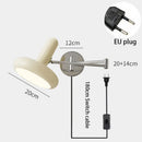 LED E27 Nordic Creative Wall Lamp | Cream Style Retractable Reading Rocker | Ljojo
