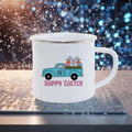 Easter Rabbit Car Enamel Mug Set by Ljojo