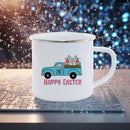 Easter Rabbit Car Enamel Mug Set by Ljojo