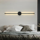 LED Black I-Shaped Wall Lamp Modern Long Light | Ljojo Home Decor Lighting