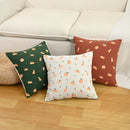 Embroidered Pumpkin Halloween Pillowcase Cojines by Ljojo