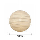 Ljojo™ Rice Paper Wabi Sabi Pendant Lamp, Ceiling Hanging Light for Kitchen, Living, Dining Room