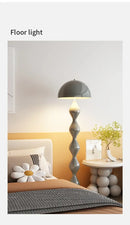 LED Mushroom Floor Lamp for Living Room - Eye-Catching Senior Sense Night Light by Ljojo