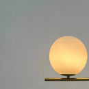 Modern Minimalist Glass Ball Floor Lamp with E27 Bulb by Ljojo - Sleek Lighting Fixture