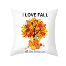Autumn Maple Leaf Cushion Cover - Ljojo Home Decor Pillows