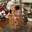 Ljojo™ Luxury Klimt Kiss Ceramic Vase: Creative European Design for Wedding Decor