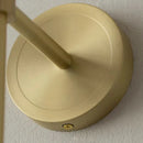 Ljojo Marble Wall Light Brass E14 Bulb Gold Black Copper