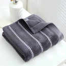 Ljojo Luxury Soft Embroidered Beach Towel - Super Absorbent and Quick Dry