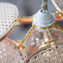 Modern LED Rattan Flower Pendant Light Chandelier - Ljojo