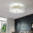 Ljojo Maple Leaf Crystal Glass Ceiling Chandelier for Luxury Living Room Bedrooms